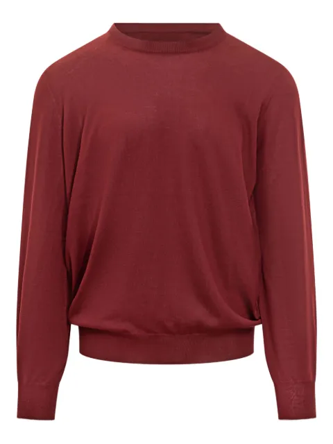 Brunello Cucinelli round-neck sweater Red M2400100CDB26