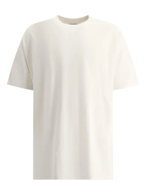 nonnative piqué crew-neck T-shirt Neutrals NNC4415WHITE