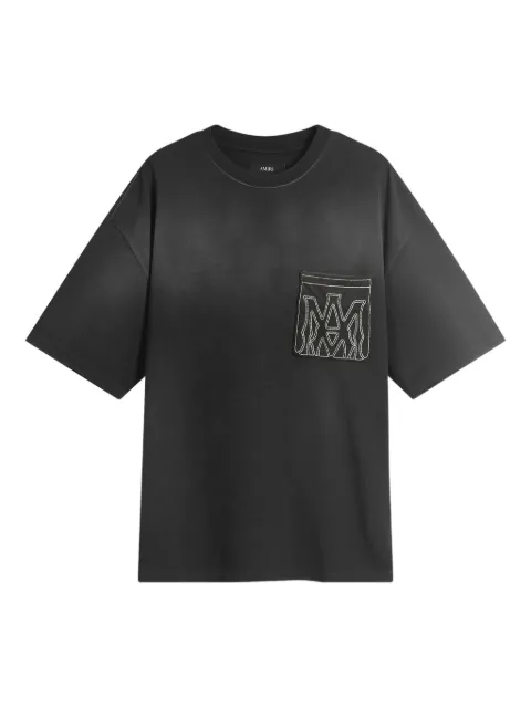AMIRI MA Outline pocket T-shirt Black AMJYTE1205