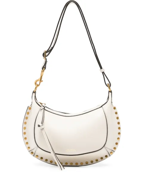 ISABEL MARANT Oskan Moon grained bag White PP0003FAD1C04M