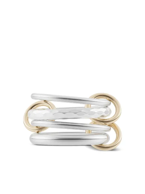 Spinelli Kilcollin 18CT yellow gold Hammered Silver ring Silver G4CICSGPTVL
