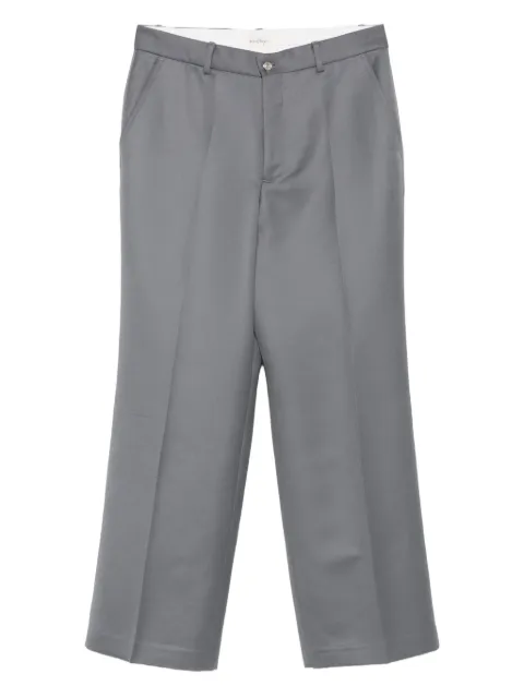 Second/Layer pleated wool trousers Grey PDSS25PA012780623