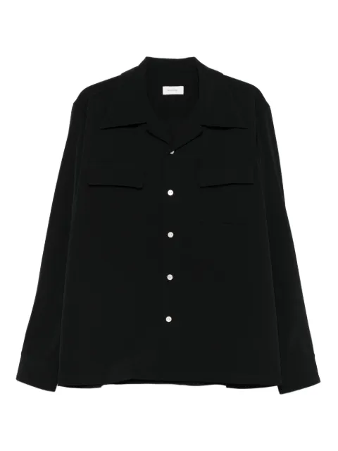 Second/Layer double-pocket shirt Black PDSS25SR012800015