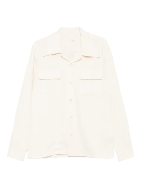 Second/Layer double-pocket long-sleeve shirt Neutrals PDSS25SR012800053