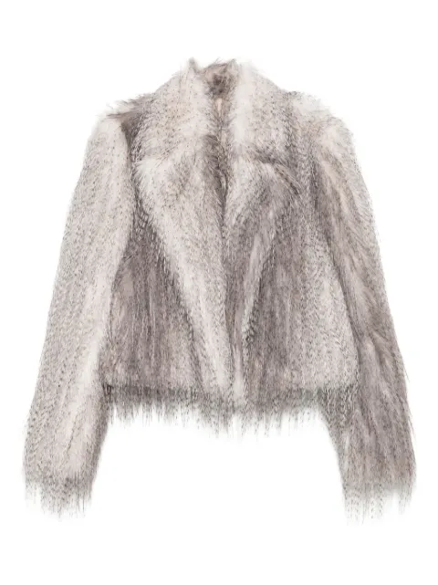 Giuseppe Di Morabito faux-fur jacket Grey 05FWJA13705361
