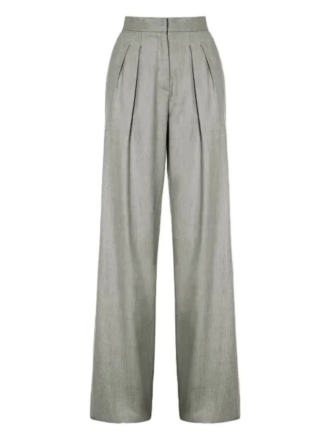 Malo pleated trousers Grey DRP101T2U68E3498