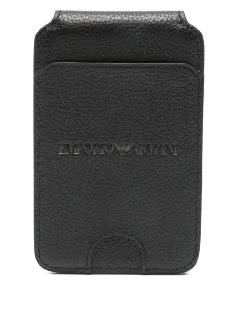 Emporio Armani leather cardholder Black EM003568AF13788
