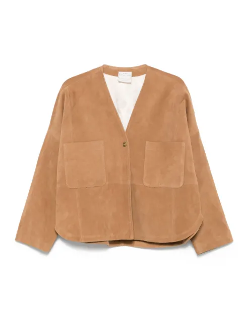 Forte Forte suede jacket Neutrals 14011MYJACKET