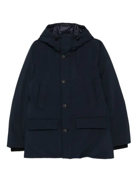Woolrich hooded jacket Blue CFWOOU2092MRUT5182