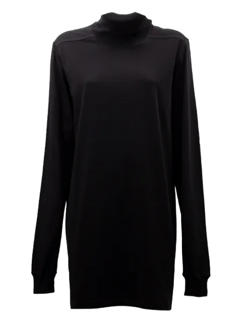 Rick Owens mock-neck long-sleeve top Black RP02E4207JA