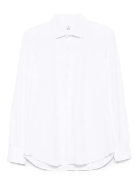 Mazzarelli long-sleeve shirt White WAVECOLLO025SOFT