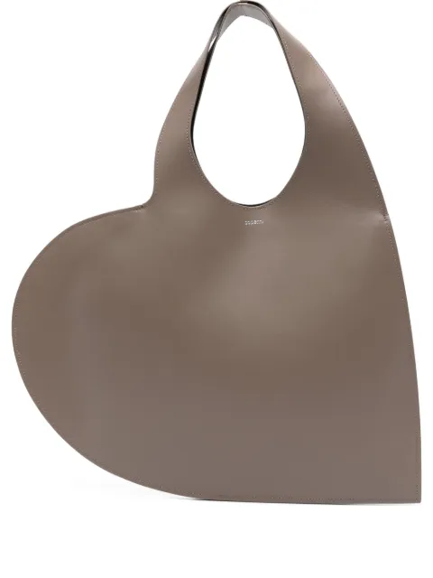 Coperni Heart tote bag Brown COPBA113F6004