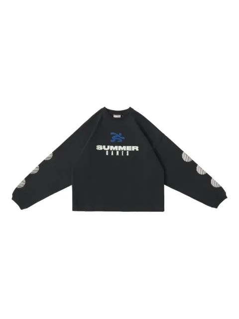 SUMMER GAMES logo-print T-shirt Black SG2510109