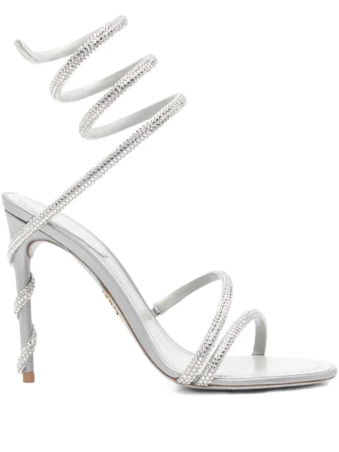 René Caovilla 105mm Margot sandals Grey C12597105R001V232