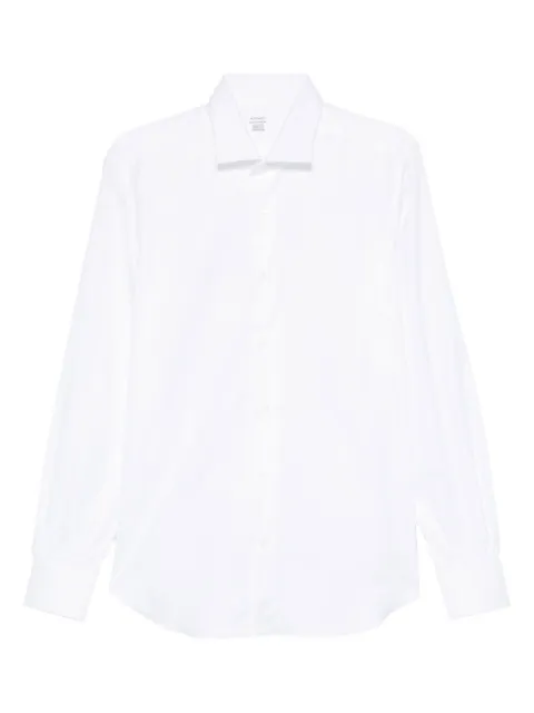 Mazzarelli long-sleeve button-up shirt White 145COLLO025SR