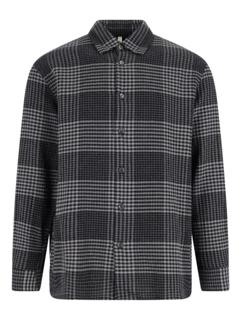 Sunflower checked long-sleeved shirt Grey 1260