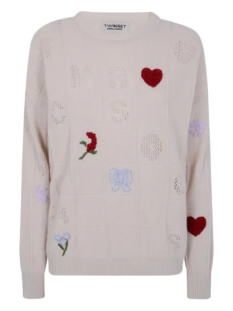 TWINSET x Marco Rambaldi sweater Neutrals 252TP3313
