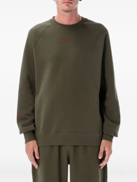 Nike raglan-sleeve crew-neck sweatshirt Green FN8160