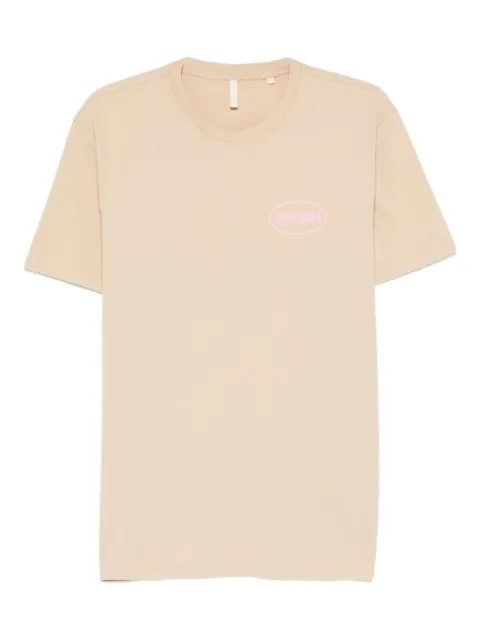 Sunflower Easy Hours logo-print T-shirt Neutrals 20513BEIGE