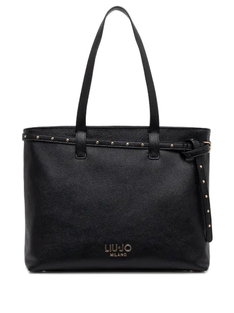 LIU JO Better studded-belt shoulder bag Black AF5135E0058