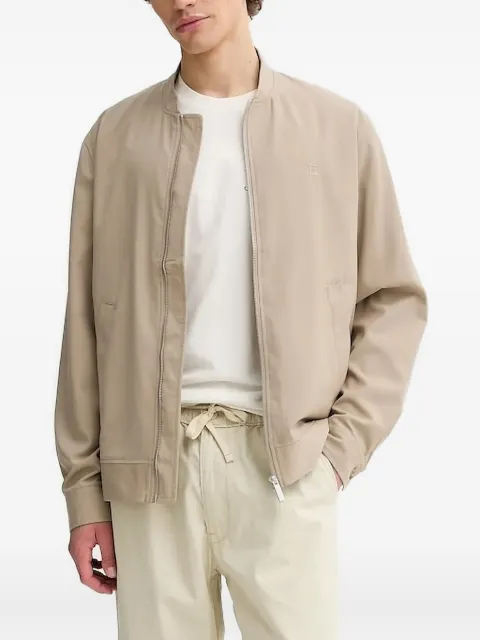 Les Deux zip-fastening bomber jacket Neutrals 1000148