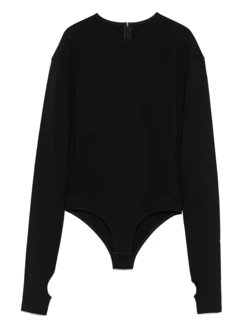 MM6 Maison Margiela long-sleeve bodysuit Black S62NA0083M20151