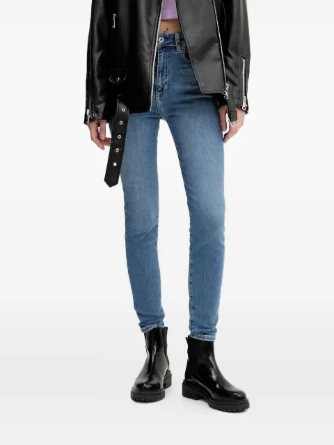 Karl Lagerfeld Jeans high-waisted jeans Blue A3W10001