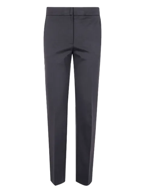 TWINSET logo-plaque trousers Black 252TP2605