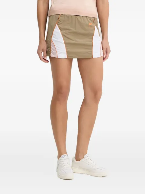 PINKO panelled drawstring skort Brown 104973A2GW