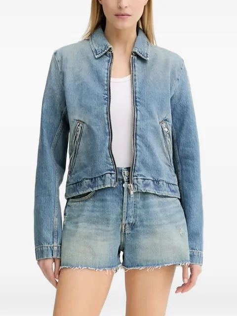 Won Hundred zip-fastening denim jacket Blue 375415028