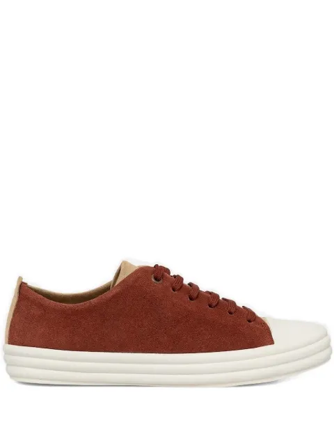 Camper Twins suede platform sneakers Red K200980