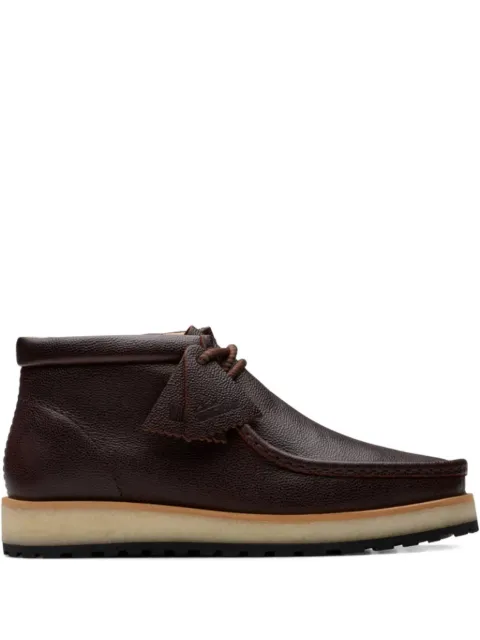 Clarks Originals leather lace-up desert boots Brown 26183835