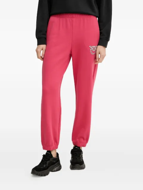 PINKO embellished cuffed track pants Pink 104790A2G8