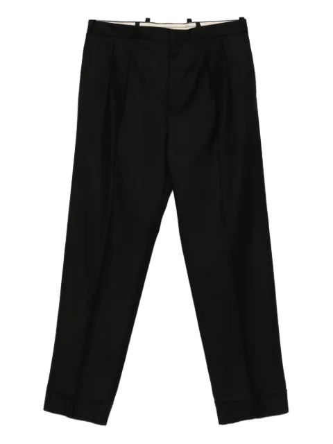 Maison Margiela pleat-detail trousers Black S50KA0687M35504