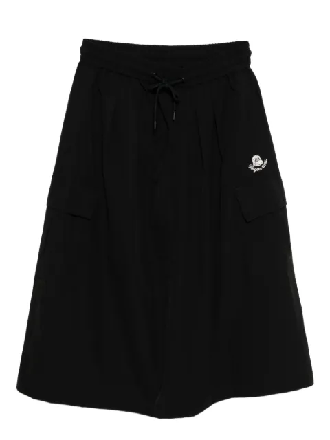 FINGERCROXX logo-embroidered shorts Black FFXSKW00968X