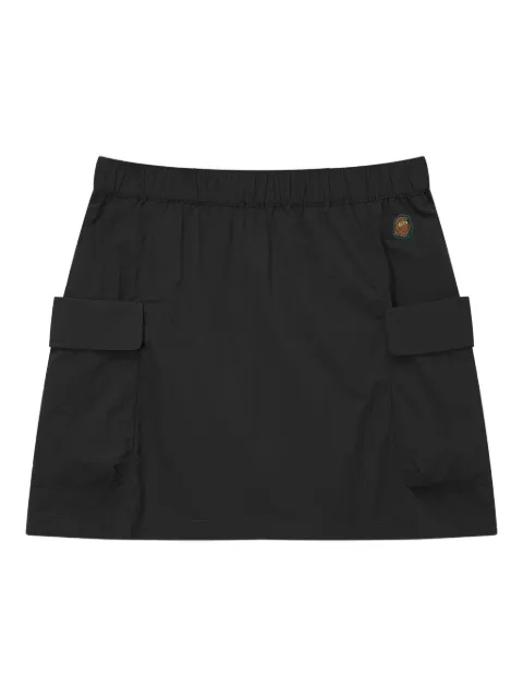 FINGERCROXX pocket-detail elastic-waist mini straight skirt Black FFXSKW00969X