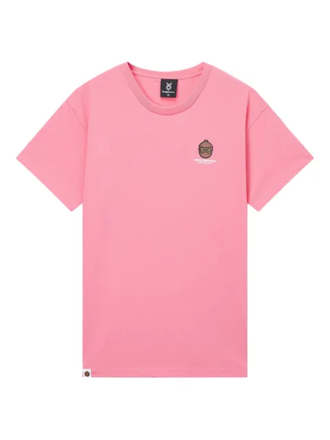 FINGERCROXX logo-print cotton T-shirt Pink FFXTEW01042X