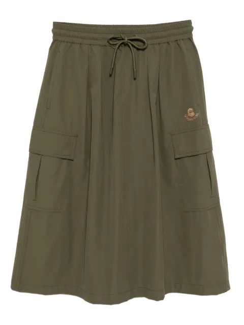 FINGERCROXX logo-embroidered skirt Green FFXSKW00968X