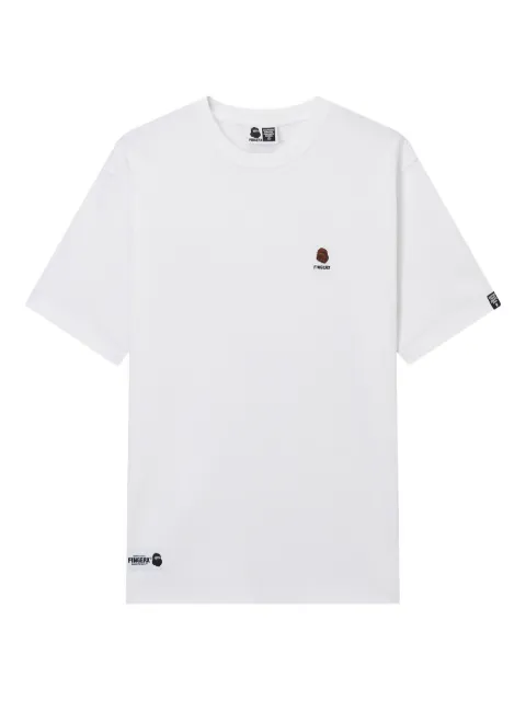 FINGERCROXX embroidered logo T-shirt White FFXTEM00839X