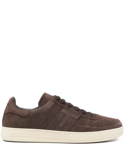 TOM FORD Radcliffe leather sneakers Brown J1232LCL215N