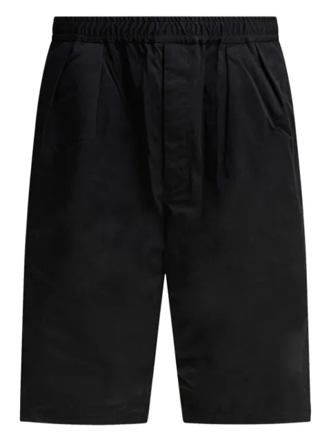 DAIWA PIER39 pleated-details shorts Black 8825003570419