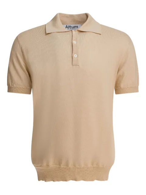 ALTUM short-sleeves polo shirt Neutrals POLO01BEIGE