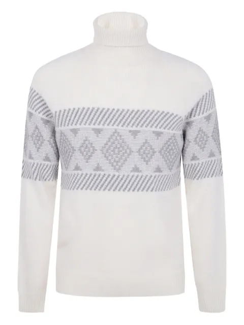 Barba wool jumper White 25209BR095260