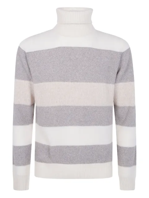 Barba striped jumper Neutrals 25200BR047260