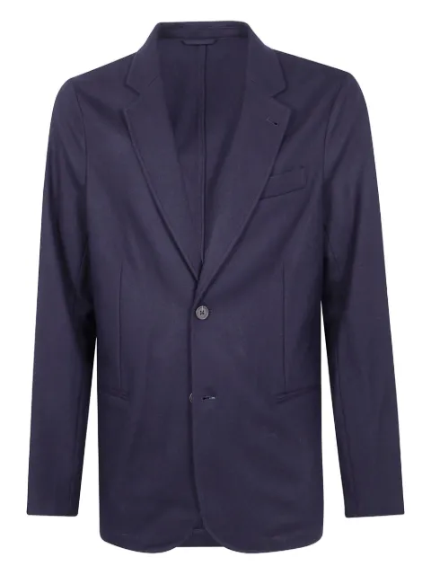 Emporio Armani two-button wool blazer Blue EM003094AF19668