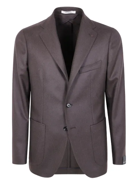 Tagliatore herringbone wool jacket Brown 1SMC22K160069