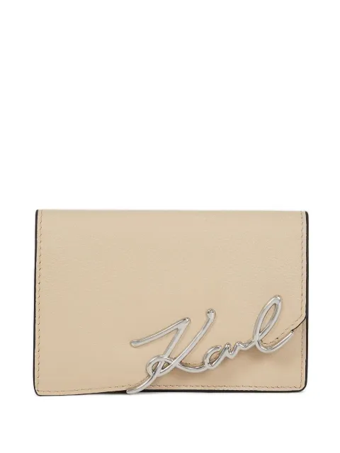 Karl Lagerfeld logo wallet Neutrals A3W320181KX