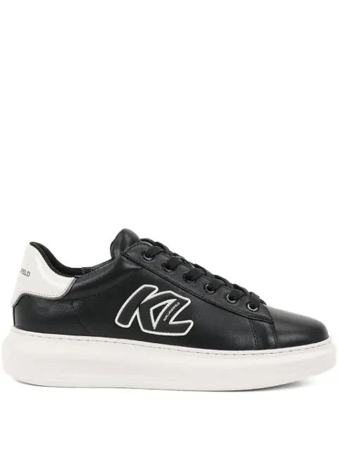 Karl Lagerfeld logo-patch sneakers Black KL52535A000