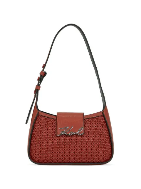 Karl Lagerfeld woven tote bag Red A3W30049