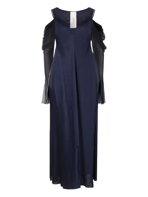 PHAEDO STUDIOS panelled maxi dress Blue PHA22057YDR3CLB12